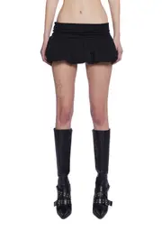 [Generation Kiss] Lila Mini Bubble Skirt - Black