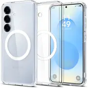 SPIGEN Galaxy S25 Plus Case, 2025 Genuine Ultra Hybrid Qi2 Ready MagSafe Compatible Magnet Cover for Samsung