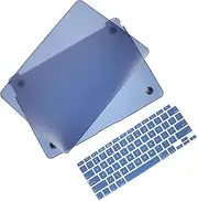HOMOCONO Laptop Case Shell Protector with Keyboard Cover Anti-Slip Water-Resistant Laptop Shell Skin for A2179/a2337