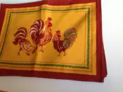 10 Williams Sonoma Tuscan Rooster Placemats NEW