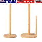 Kitchen Roll Paper Towel Holder Stand Wooden Free Punch Roll Paper Storage Rack