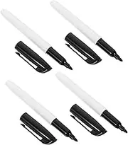KALLORY 4pcs Erasable Water-based Liquid Chalk Markers for Whiteboards Classroom Supplies Tip Clean Wipe Non-permanent Writing for Teaching Creative Projects