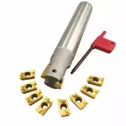 BAP400R C25-25-150 Indexable End Mill CNC Milling Cutter Holder + 10Pcs APMT1604