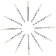 Anneome 12Pcs Wool Felt Buffing Wheels Polishing Drill Bits with Shank for Jewelry Ceramics Efficient Surface Treatment Easy Installation
