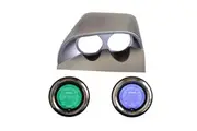 Commodore VY VZ Dual Gauge Pod w/ Autotecnica LCD Digital Boost Oil Press Gauge