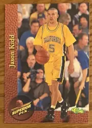 JASON KIDD, RARE ! 1995 CLASSIC "SUPERIOR PIX" ROOKIE CARD