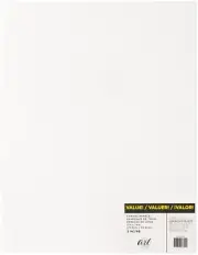 American Crafts Art Supply Basics Panel Pack Canvas 5/Pkg-11"X14"