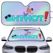 ShitHot Customised Car Sun Shade Blue
