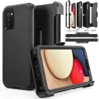 For Samsung Galaxy A03S A13 A23 A53 5G Belt Clip Holster Case/Screen Protector