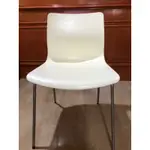 IKEA LIDAS 餐椅, 白色/SEFAST 鍍鉻二手 限面交