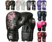 (GOLDEN TATTOO, 180ml) - BeSmart Kids Boxing Gloves Junior Mitts 120ml, 180ml Punch Bag Children MMA Youth P . UK