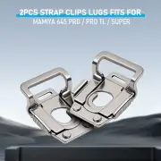 2PCS Lugs Shoulder Strap Adapter Clips For Mamiya 645 Pro/Pro TL/Super Camera