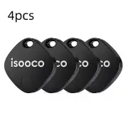 1/2/3/4pcs isooco Mini Car Locator Anti-lost Wallet Keychain Smart Tag Bluetooth