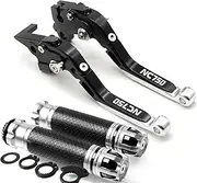 Handlebar Kits for NC750 NC750S NC750X NC 750S/X 2014 2015 Motorcycle Adjustable Brake Clutch Levers Handlebar Grip Handle Bar Hand Grips (Color : M Style NC750)