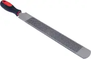 Wevsuipo Horseshoe File, 18 Inches Black Farrier Hoof Rasp Tool with Handle, ...