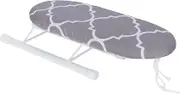 Folding Bretting Board, High -Temperature -Resistant, Thickened Multi Functional Ironing Table for Neckline Cuff (Classic Grid)