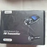 Nulaxy Bluetooth Plus FM Transmitter New in Box