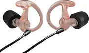 SureFire Sonic Defenders Ultra Max Filtered Earplugs w/Comply Canal Tips, Reusable, Clear, Medium, EP10-MPR