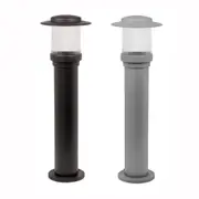 Chicago Duralite Bollard Light E27 in Silver or Bronze Superlux Lighting - DU4510