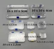 Denture False Inlay Teeth Membrane Case Fragile Hinged Display Jewelry Boxes