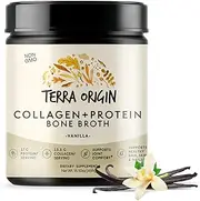 Terra Origin - Bone Broth Protein Powder Vanilla - 17.5 oz.
