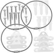 UPKOCH Furniture Mount Safety Straps 3 Sets Anti Tip Straps for Furniture Baby Proofing