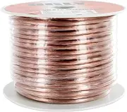 25m Ugly 12 AWG Speaker Cable 420 Strands Figure 8 Spool Hi-Fi Home Theatre