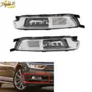 Pair For Volkswagen VW Passat B7 B8 2015-2023 Front Bumper Fog Lamp Light L+R (for: Volkswagen)
