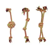 Big Dog Rope Toys 20 Inch Fun For Play Tugging Fetching Promotes Healthy Teeth