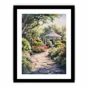 Garden Art Framed print