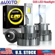 2X D2S D2R 220W LED Headlight Kit Bulbs Replace HID Xenon White 6000K Conversion