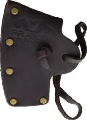 Prandi Axe Blade Cover Brown Leather Sheath Construction Fits PRA3215T Model