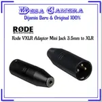 RODE VXLR 適配器迷你插孔 3.5 毫米轉 XLR