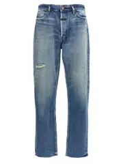 [Fear Of God] Fear Of God-Straight 5 Pocket Jeans Blu-Uomo 30 Blue