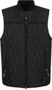 John Doe Lowrider Wax, vest , color: Black , size: 5XL
