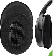 Geekria Comfort Velour Ear Pads Compatible with Bose QCSE, QC45, QC35 II Gaming, QC15, QC25, AE2/i/w, SoundTrue, SoundLink AE, New QuietComfort Headphones (Black)