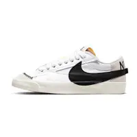 在飛比找ETMall東森購物網優惠-Nike Blazer Low 77 Jumbo 女 白黑 