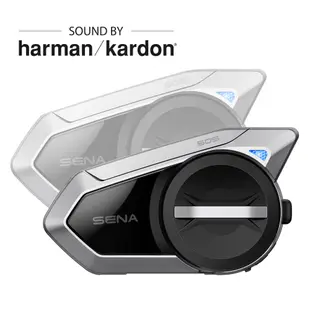 【SENA】50S 網狀對講通訊系統/安全帽專用藍芽耳機 (雙包裝) 最新Harman Kardon版