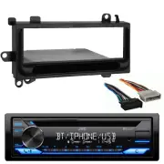 JVC KD-TD72BT Single-DIN Bluetooth CD Receiver W/Install Kit, Radio Harness (for: Jeep)