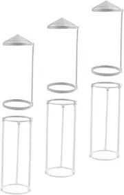 Replacement Splash Guards for Humidifier 3 Sets Plastic Foam Wide Application for Rockery Pond Fish Tank