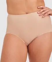 Microfibre Full Brief - Nude