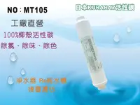 在飛比找樂天市場購物網優惠-【龍門淨水】ST-NSF100%椰殼活性碳濾心 日本KURA