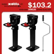 X-BULL 440MM Caravan Drop Down Corner Legs Trailer Steel Legs 1200LBS 2PCS