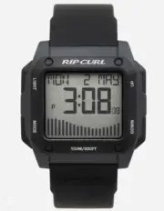 Rip Curl Mens ODYSSEY TIDE DIGITAL SURF Watereproof WATCH - 000MTI Charcoal
