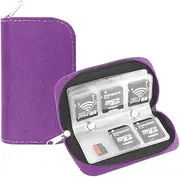Memory Card Case Mini Case (Purple, 11 * 6 * 2CM)