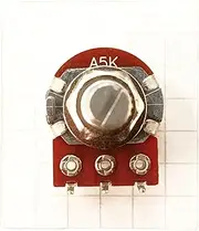 41 Click Detent Logarithmic Audio Volume Control Potentiometer A T1841P (A5K)