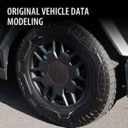 Full Coverage Center Cap Wheel Covers Hub Caps Fit Tesla Cybertruck S3XY Wheel
