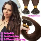 Nano Ring Hair Extensions Human Hair Cold Fusion Nano Micro Beads Link Thick1g/s