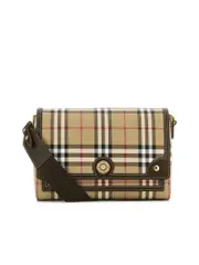 Burberry Embroidered Fabric Note Crossbody Bag