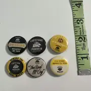 CUTTY SARK - SCOTCH WHISKY LOT OF 6 PINS LAPEL HAT WHISKEY